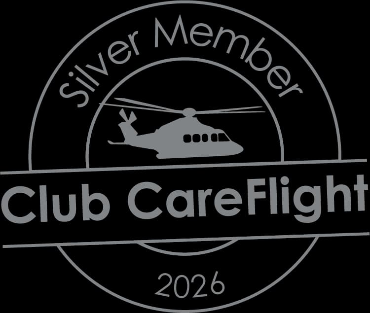 Club CareFlight 2026 Silver Member badge
